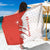 Switzerland Map Scratch Claw Swiss Flag Sarong with Vertical Text - Wonder Print Shop