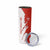 Switzerland Map Scratch Claw Swiss Flag Skinny Tumbler with Vertical Text - Wonder Print Shop