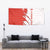 Switzerland Map Scratch Claw Swiss Flag Tapestry with Vertical Text - Wonder Print Shop