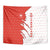 Switzerland Map Scratch Claw Swiss Flag Tapestry with Vertical Text - Wonder Print Shop