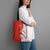 Switzerland Map Scratch Claw Swiss Flag Tote Bag with Vertical Text - Wonder Print Shop