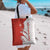 Switzerland Map Scratch Claw Swiss Flag Tote Bag with Vertical Text - Wonder Print Shop