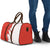 Switzerland Map Scratch Claw Swiss Flag Travel Bag with Vertical Text - Wonder Print Shop
