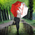Switzerland Map Scratch Claw Swiss Flag Umbrella with Vertical Text - Wonder Print Shop