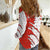 Switzerland Map Scratch Claw Swiss Flag Women Casual Shirt with Vertical Text - Wonder Print Shop
