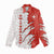 Switzerland Map Scratch Claw Swiss Flag Women Casual Shirt with Vertical Text - Wonder Print Shop