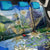 Edelweiss Flower Switzerland Mountain Back Car Seat Cover - Wonder Print Shop