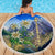 Edelweiss Flower Switzerland Mountain Beach Blanket - Wonder Print Shop