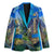 Edelweiss Flower Switzerland Mountain Blazer - Wonder Print Shop