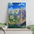Edelweiss Flower Switzerland Mountain Canvas Wall Art - Wonder Print Shop