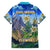 Edelweiss Flower Switzerland Mountain Family Matching Puletasi and Hawaiian Shirt - Wonder Print Shop