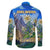 Edelweiss Flower Switzerland Mountain Family Matching Puletasi and Hawaiian Shirt - Wonder Print Shop
