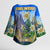 Edelweiss Flower Switzerland Mountain Kimono Sleeve Blouse - Wonder Print Shop