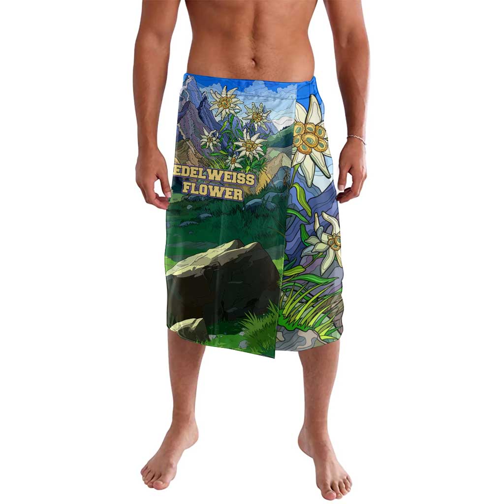 Edelweiss Flower Switzerland Mountain Lavalava - Wonder Print Shop