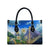 Edelweiss Flower Switzerland Mountain Leather Bag - Wonder Print Shop