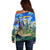 Edelweiss Flower Switzerland Mountain Off Shoulder Sweater - Wonder Print Shop