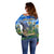 Edelweiss Flower Switzerland Mountain Off Shoulder Sweater - Wonder Print Shop