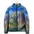 Edelweiss Flower Switzerland Mountain Padded Jacket - Wonder Print Shop