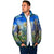 Edelweiss Flower Switzerland Mountain Padded Jacket - Wonder Print Shop