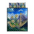Edelweiss Flower Switzerland Mountain Quilt Bed Set - Wonder Print Shop