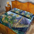 Edelweiss Flower Switzerland Mountain Quilt Bed Set - Wonder Print Shop