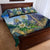 Edelweiss Flower Switzerland Mountain Quilt Bed Set - Wonder Print Shop