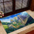Edelweiss Flower Switzerland Mountain Rubber Doormat - Wonder Print Shop
