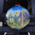 Edelweiss Flower Switzerland Mountain Spare Tire Cover - Wonder Print Shop