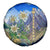 Edelweiss Flower Switzerland Mountain Spare Tire Cover - Wonder Print Shop