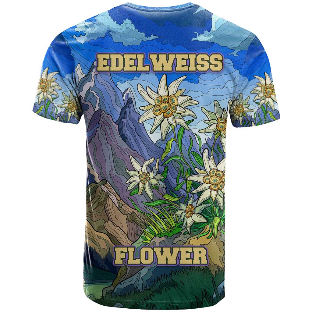 Edelweiss Flower Switzerland Mountain T Shirt - Wonder Print Shop