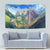 Edelweiss Flower Switzerland Mountain Tapestry - Wonder Print Shop
