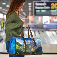 Edelweiss Flower Switzerland Mountain Travel Bag - Wonder Print Shop