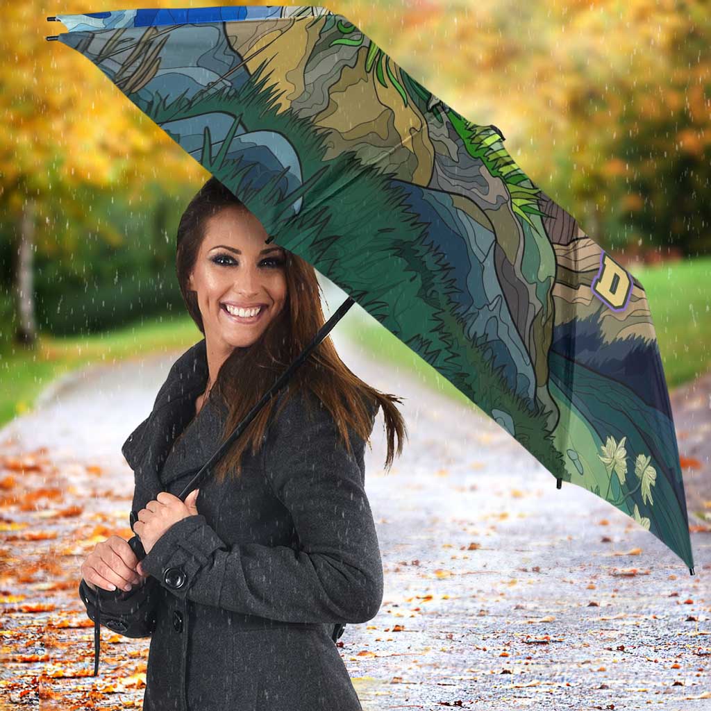 Edelweiss Flower Switzerland Mountain Umbrella - Wonder Print Shop