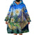 Edelweiss Flower Switzerland Mountain Wearable Blanket Hoodie - Wonder Print Shop