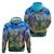 Edelweiss Flower Switzerland Mountain Zip Hoodie - Wonder Print Shop