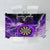 Personalized Purple Lightning Darts Board Tablecloth with Owl Graphic - Wonder Print Shop
