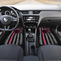 Personalized Pink Ribbon and American Flag Darts Car Mats - Wonder Print Shop