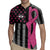 Personalized Pink Ribbon and American Flag Darts Rugby Jersey - Wonder Print Shop