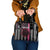 Personalized Pink Ribbon and American Flag Darts Shoulder Handbag - Wonder Print Shop