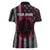Personalized Pink Ribbon and American Flag Darts Women Polo Shirt - Wonder Print Shop