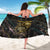 Personalized Skull and Darts Graphic Sarong with Neon Design - Wonder Print Shop