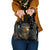 Personalized Skull and Darts Graphic Shoulder Handbag with Neon Design - Wonder Print Shop