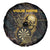 Personalized Skull and Darts Graphic Spare Tire Cover with Neon Design - Wonder Print Shop