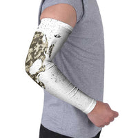 Personalized Camouflage Skull and American Flag Darts Arm Sleeves - Wonder Print Shop