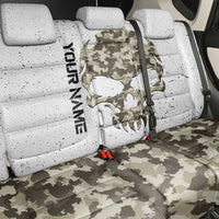 Personalized Camouflage Skull and American Flag Darts Back Car Seat Cover - Wonder Print Shop