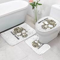 Personalized Camouflage Skull and American Flag Darts Bathroom Set - Wonder Print Shop
