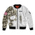 Personalized Camouflage Skull and American Flag Darts Bomber Jacket - Wonder Print Shop
