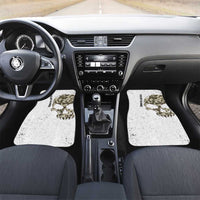 Personalized Camouflage Skull and American Flag Darts Car Mats - Wonder Print Shop