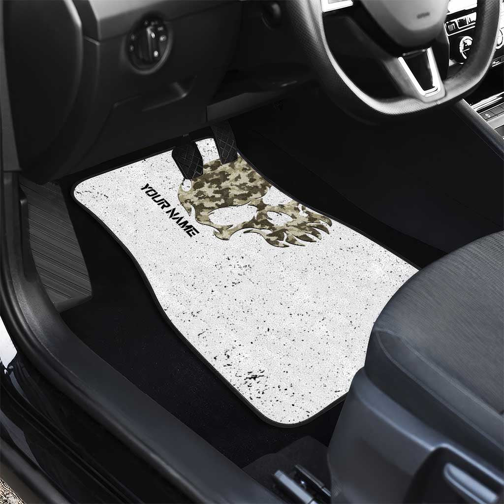Personalized Camouflage Skull and American Flag Darts Car Mats - Wonder Print Shop
