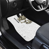 Personalized Camouflage Skull and American Flag Darts Car Mats - Wonder Print Shop